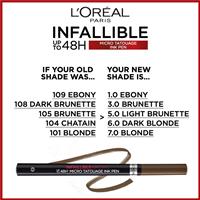 Buy L Oreal Paris Brow Micro Tattoo Blonde Online At Chemist Warehouse