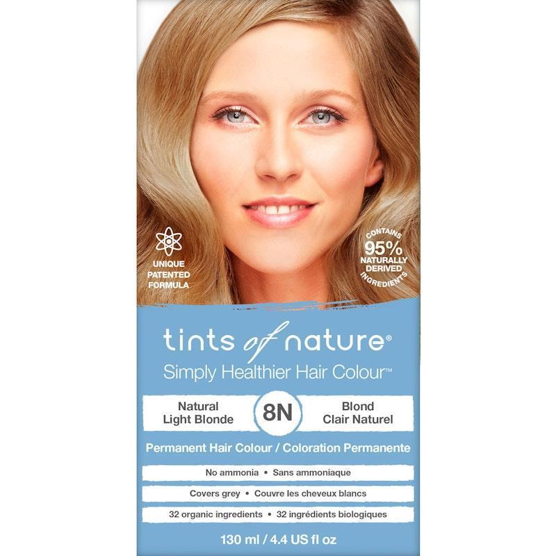 Buy Tints Of Nature 8N Natural Light Blonde Permanent Hair Dye 130ml