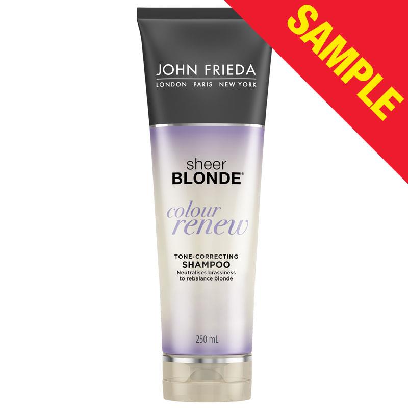 Buy Sample John Frieda Sheer Blonde Colour Renew Shampoo Online At