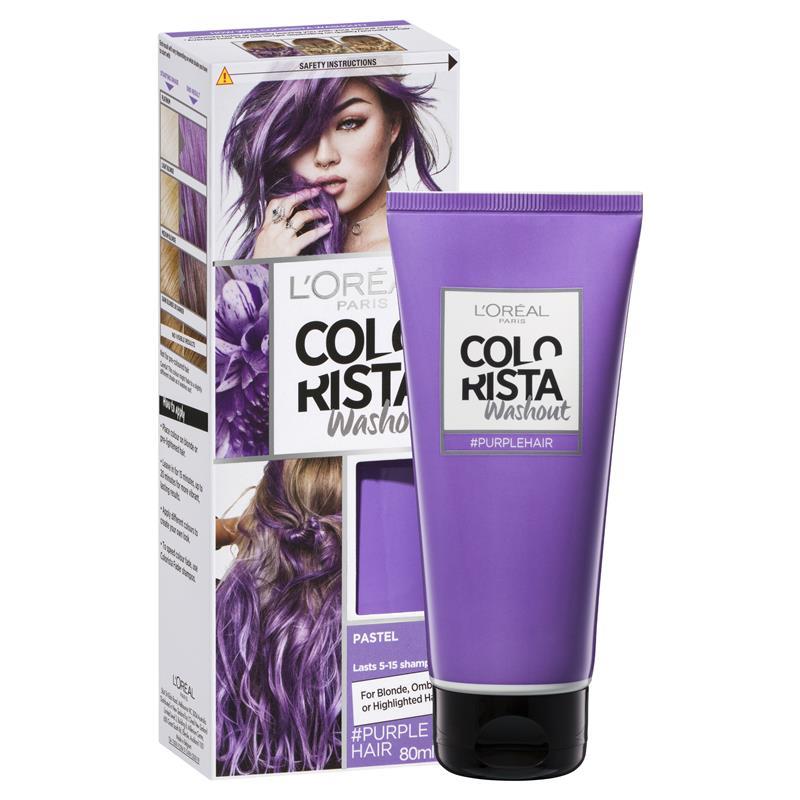 L'Oreal Colorista Washout Purple Hair eBay