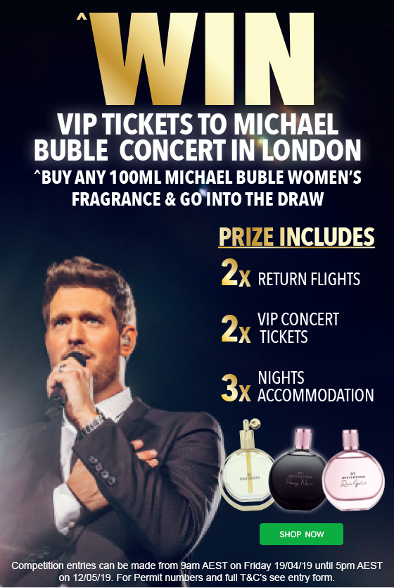 michael buble perfume chemist warehouse