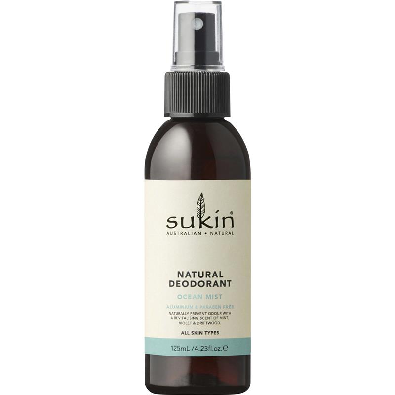 Sukin Natural Deodorant Ocean Mist 125ml