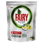 Fairy AutoDish Tablets Platinum Lemon 37 Pack