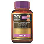 GO Healthy Kids Vitamin C 260mg Blackcurrant 60 Chewable Tablets