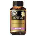 GO Healthy Royal Jelly With Collagen 60 Soft Capsules Exclusive Size