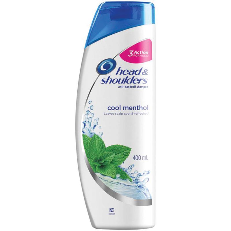 Buy Head & Shoulders Cooling Menthol Shampoo 400ml Online at Chemist