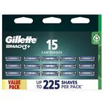 Gillette Mach 3+ Cartridges Value 15 Pack