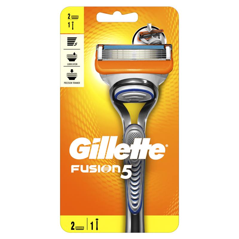 Buy Gillette Fusion Manual Razor 2 Up Online At Chemist Warehouse