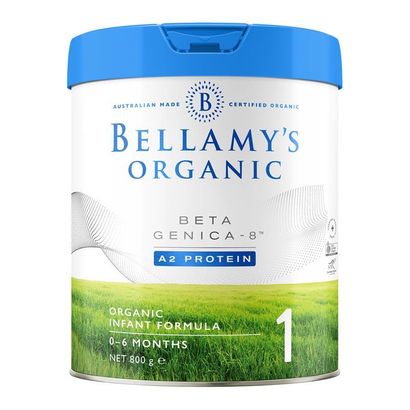 Bellamy's Beta Genica-8 Step 1 Infant Formula 800g