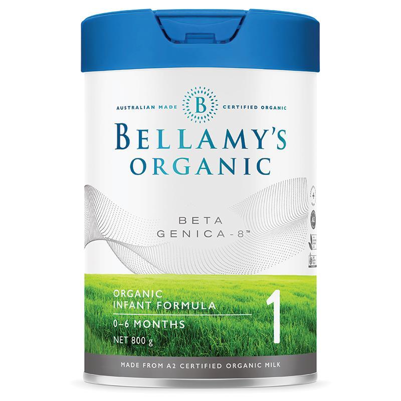 Buy Bellamy's Beta Genica-8" Step 1 Infant Formula 800g Online at Chemist  Warehouse®