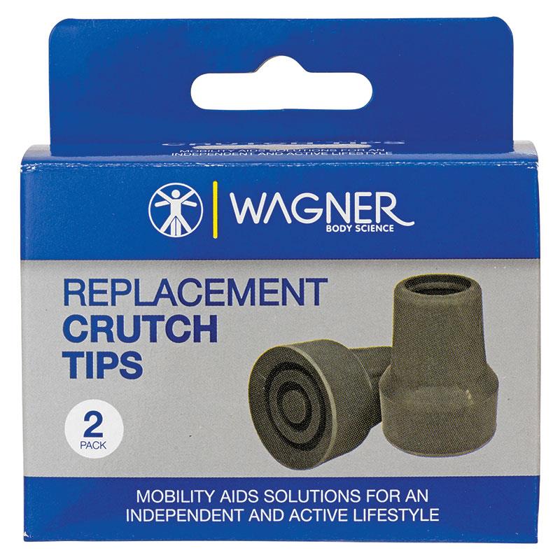 NEW CRUTCH TIPS BAG OF 4 REPLACEMENT TIPS 