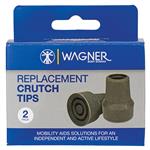 Wagner Replacement Crutch Tips 2 Piece