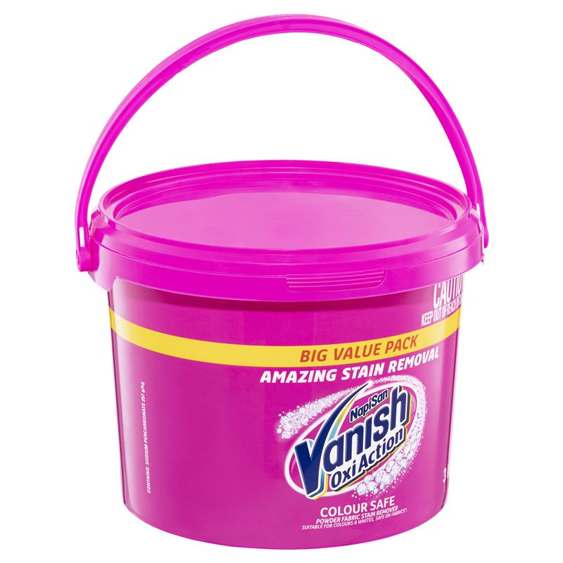 Buy Vanish Napisan Oxiaction 3kg Bucket Online at Chemist Warehouse®