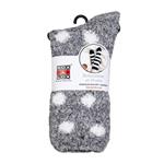 Adults Bed Socks Twinkle Dots Black and White