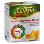 Lemsip Max Multi-Symptom Cold and Flu Relief Lemon 10 Pack