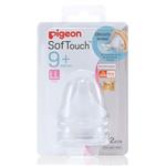 Pigeon SoftTouch Peri Plus Teat LL 2 Pack 