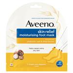 Aveeno Skin Relief Moisturising Fragrance Free Foot Mask 1 Pair