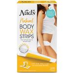 Nad's Natural Body Wax Strips 16 Pack