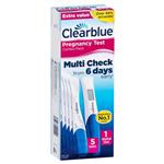 Clearblue Pregnancy Test Multi Check Early, 6 Tests