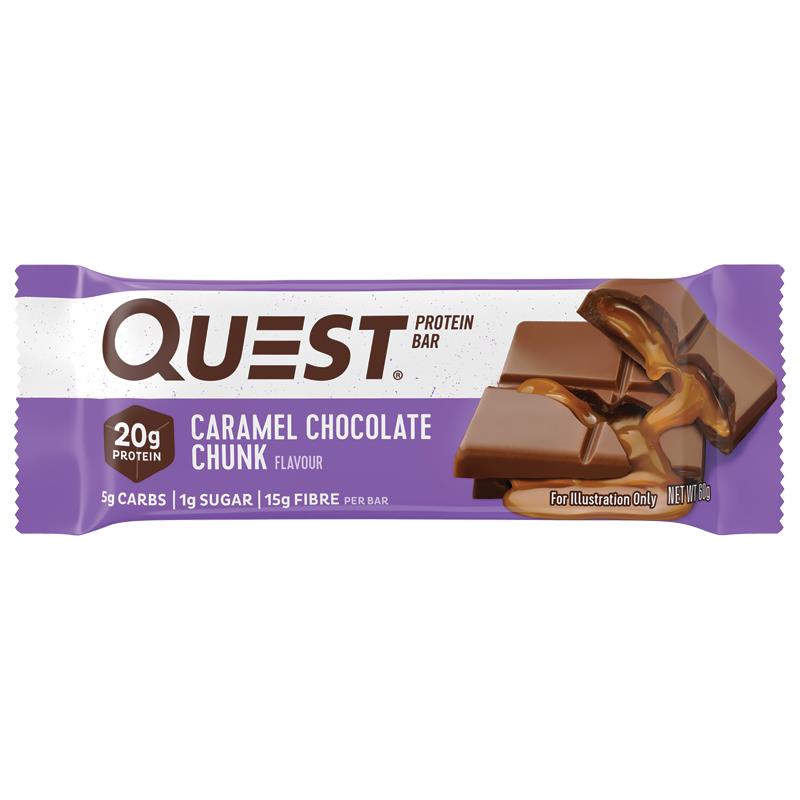Buy Quest Protein Bar Caramel Chocolate 60g Online at Chemist Warehouse®