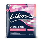 Libra Ultra Thins Pads Super 12 Pack