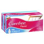Carefree Flexia Fragrance Free Regular Tampons With Wings 32 Pack
