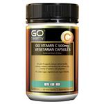Go Healthy Vitamin C 500mg 100 Vegetarian Capsules