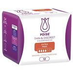 Poise Discreet Pad Extra 12 Pack