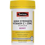 Swisse Vitamin C + Zinc Powder Berry 150g