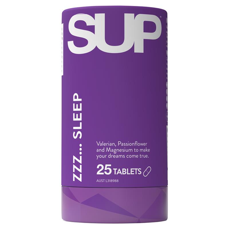 Buy SUP ZZZ Sleep 25 Tablets Online at Chemist Warehouse®