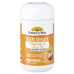 Nature's Way Kids Smart Vitamin C + Zinc + D3 Chewables 75 Tablets For Children