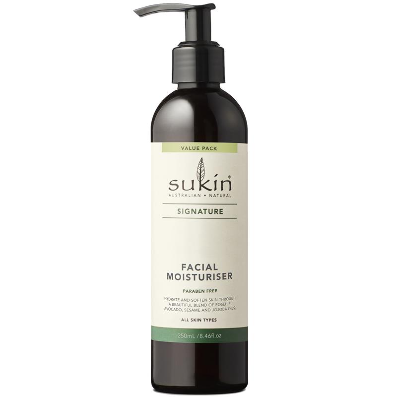 Sukin Signature Facial Moisturiser Pump 250ml product image