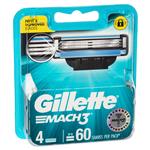 Gillette Mach 3 Cartridges 4 Pack
