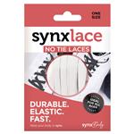 Synxlace No Tie Laces White