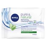 Nivea Visage Pure and Natural Facial Cleansing Wipes 25