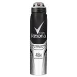 Rexona for Men Antiperspirant Deodorant Invisible Black and White 250ml