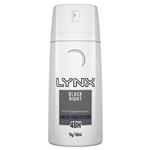 Lynx Antiperspirant Deodorant Aerosol Black Night 96g