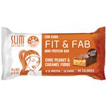 Slim Secrets Fit & Fab Protein Bar Choc Peanut & Caramel Fudge 28g