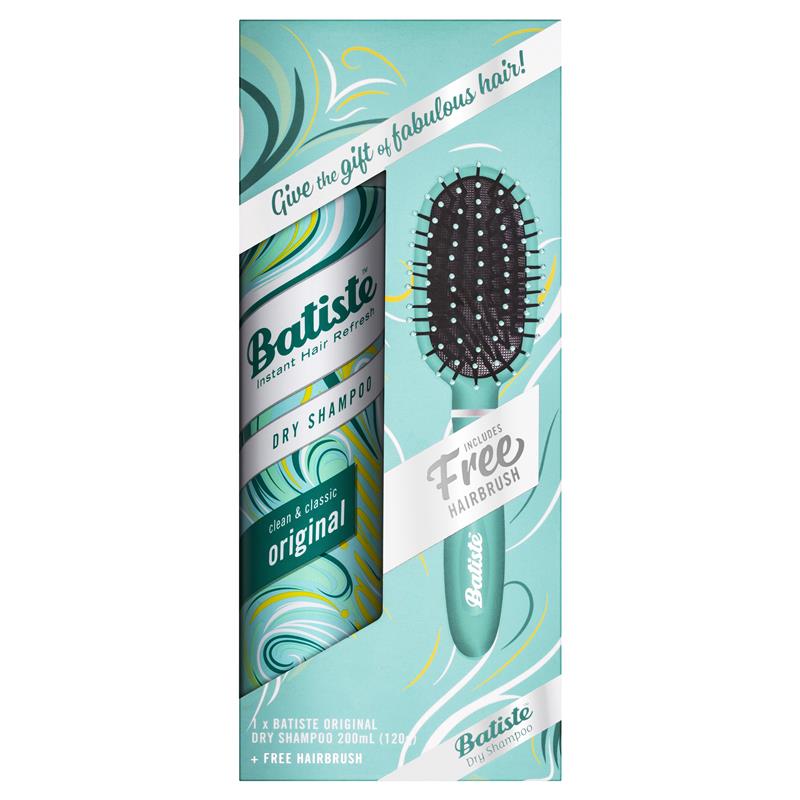 Buy Batiste Original Dry Shampoo 200ml & Brush Gift Set Online at
