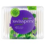 Swisspers Paper Stems Cotton Tips 240 Pack