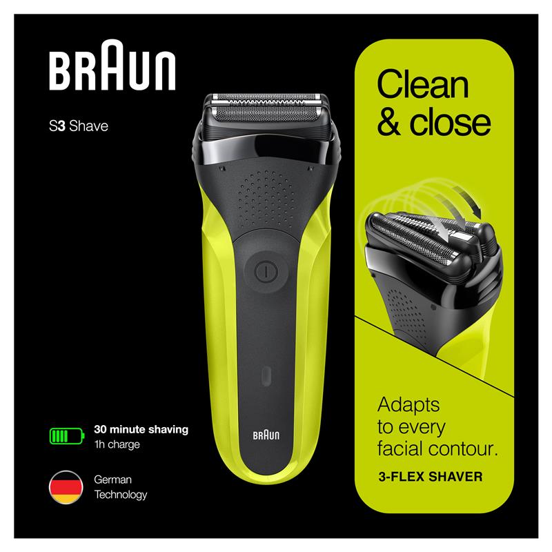 Buy Braun Series 3 Electric Shaver For Men 300S Online at Chemist