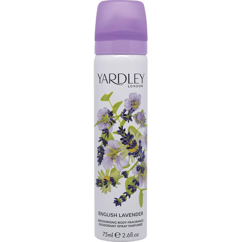 Buy Yardley English Lavender 75ml Body Spray Online At My Beauty Spot