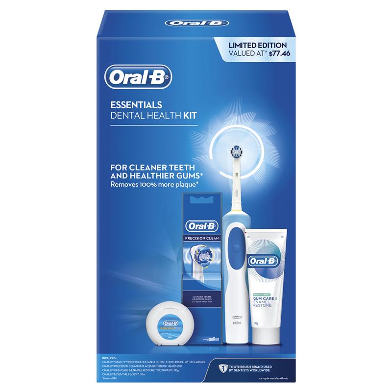 Buy Oral B Essentials Dental Health Kit Online at Chemist Warehouse®