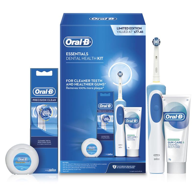 Buy Oral B Essentials Dental Health Kit Online at Chemist Warehouse®
