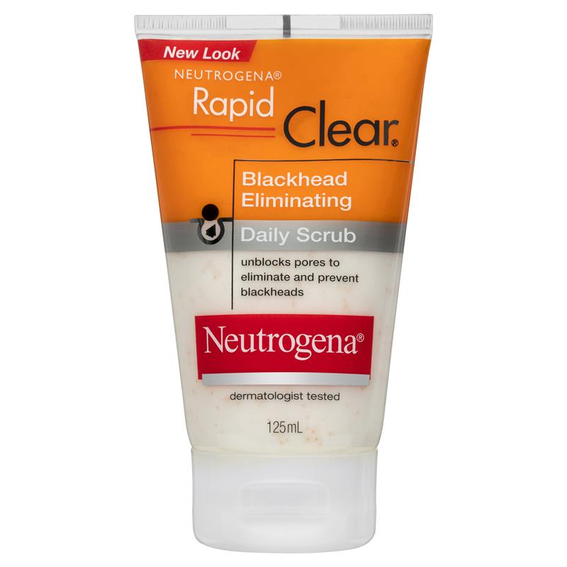 Buy Neutrogena Rapid Clear Blackhead Eliminating Daily Scrub 125ml