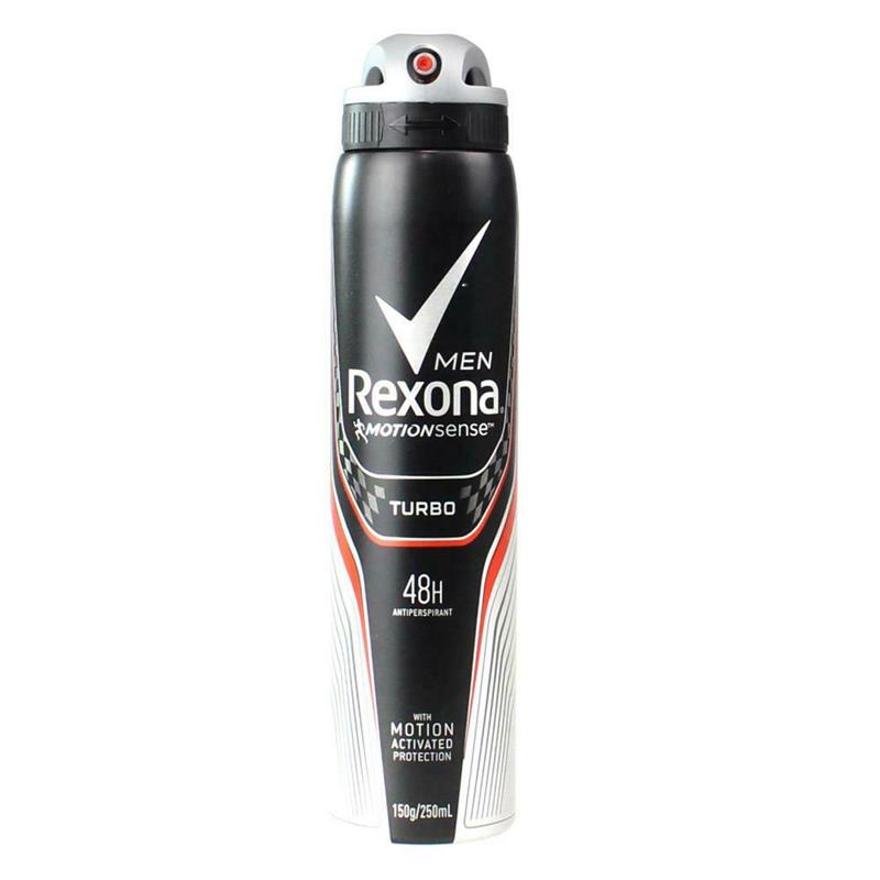 Buy Rexona for Men Antiperspirant Deodorant Turbo 250ml Online at