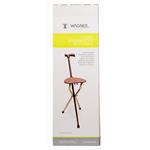 Three Point Walking Stick with Stool