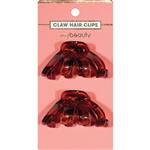 My Beauty Hair Claw Clip Medium 2 Pack Demi Amber