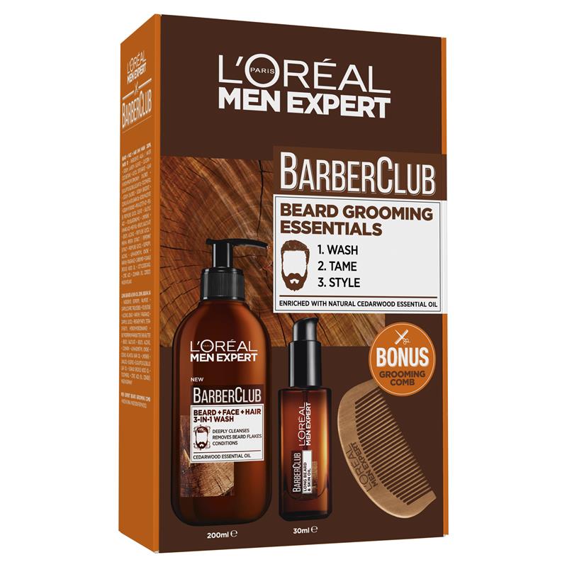 Buy Loreal Men Expert Barber Club Gift Set With Comb Online at Chemist ...