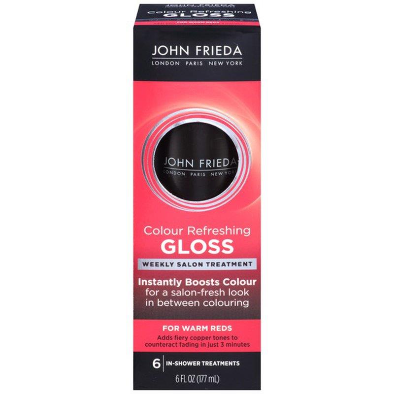 Buy John Frieda Colour Refreshing Gloss Warm Reds 177ml Online at Chemist  Warehouse®
